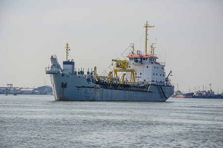 海运业的船只运输背景图片
