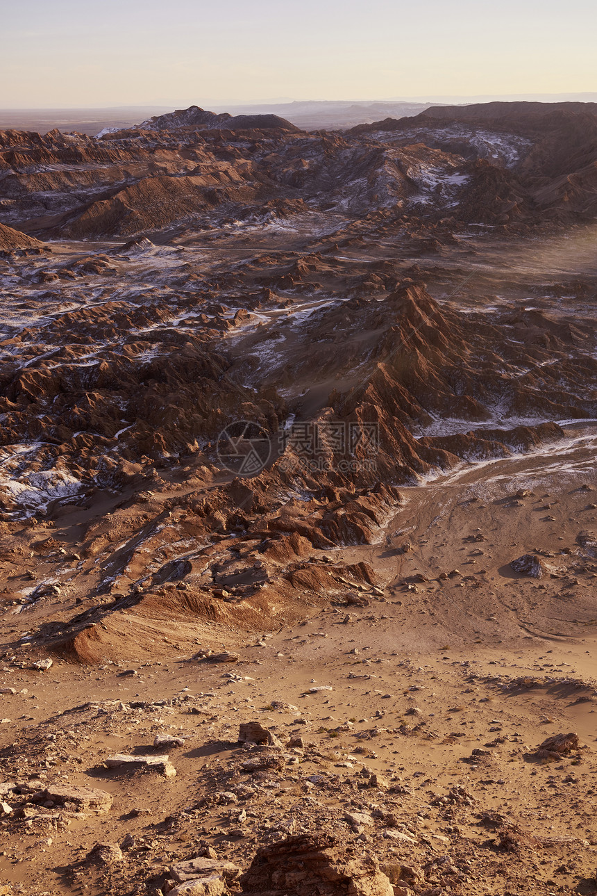 智利北部阿塔卡马沙漠的火星表面图片