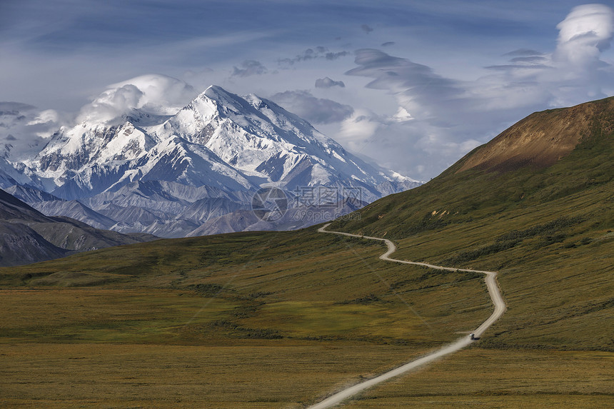 DenaliMountMcKinley是北美最高山峰图片