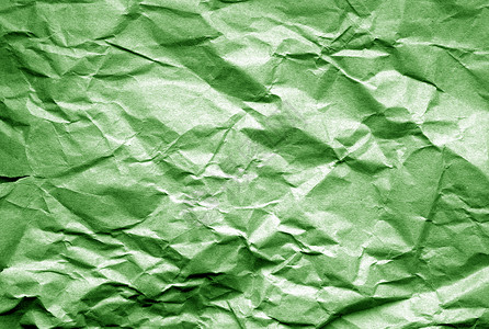 绿色的老纸有绿色的皱纹摘要背景和图片