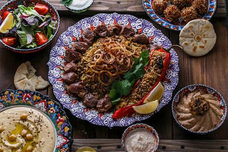 中东或阿拉伯菜肴图片