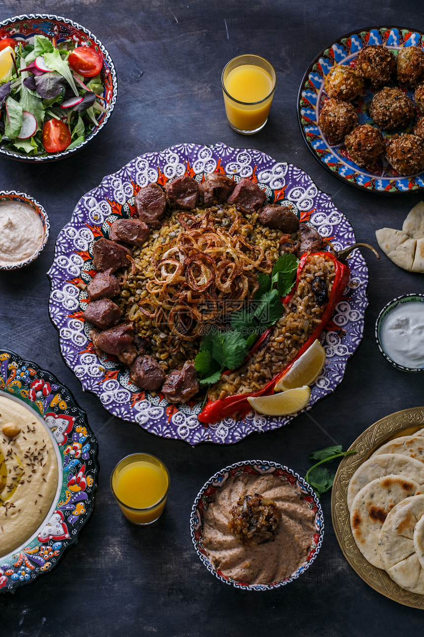中东或阿拉伯菜肴图片