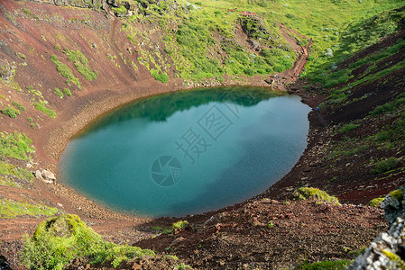 雷克雅未德冰岛雷克雅未克Reykjavik附近的Thingvelllir公园背景