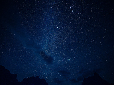 星星和夜空背景图片