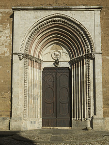 意大利乌姆布里亚Terni省Orvieto一栋大图片