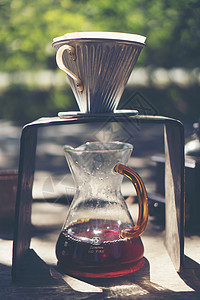 咖啡滴水新鲜咖啡制作工具包图片