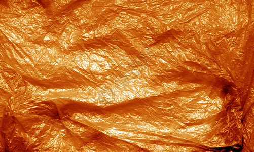橙色的塑料袋纹理设计的背景和纹图片