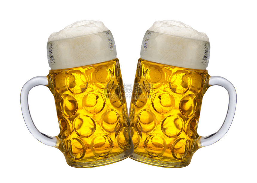 装满巴伐利亚啤酒的图片
