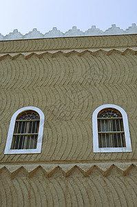 沙特阿拉伯利雅得阿卜杜勒阿齐兹国王历史中心的建背景图片