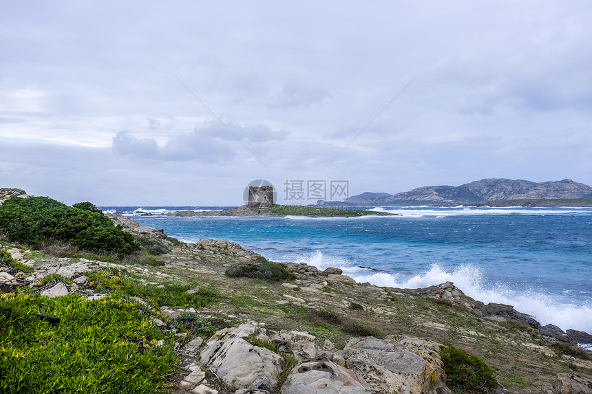 托雷德拉佩罗萨塔和伊索拉皮亚纳岛的风景图片