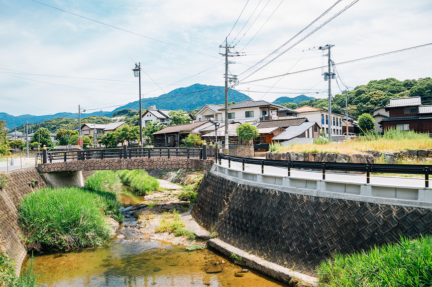 福冈日本乡村风光图片