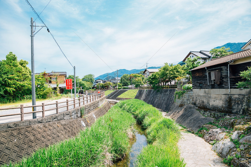 福冈日本乡村风光图片
