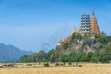 泰国北碧府的泰国寺庙图片