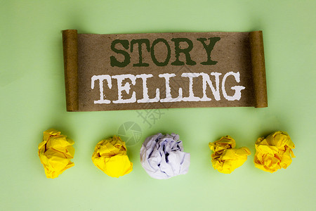 概念意思是讲或写短篇故事分享个人经历图片