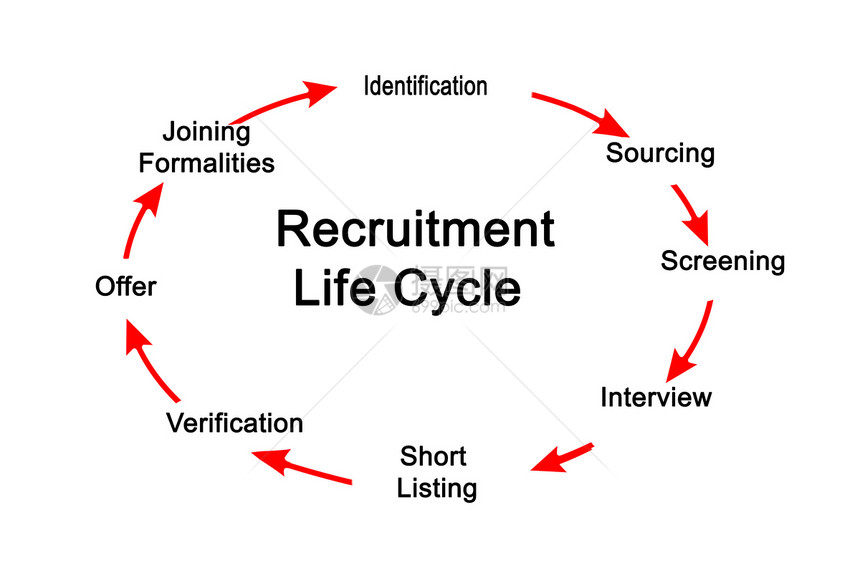 招聘生命周期的组成部分图片