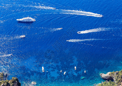 意大利卡普里岛MonteSolalo的海洋图片