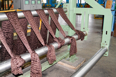 石油化工厂生产棕色合成腈纶纤维的生产工艺图片