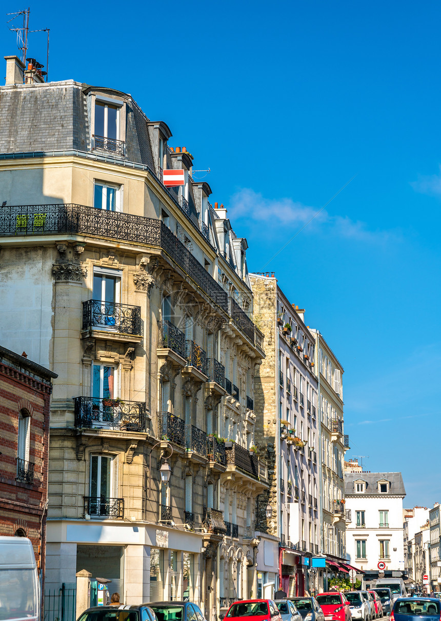 法兰西州IledeFrance巴黎附近的文森尼斯镇典图片