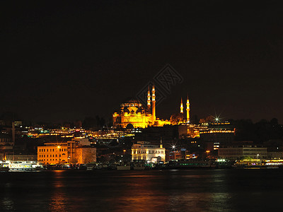 Sulleymaniye清真寺夜视土耳图片