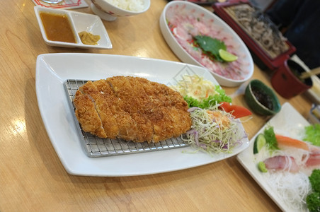 日本食品目录菜单照片背景图片