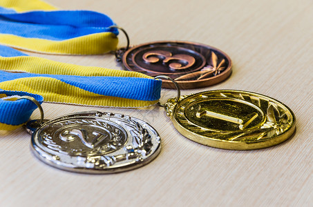 金银和铜牌运动乌克兰奖牌图片
