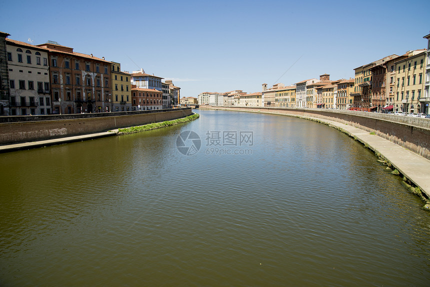 意大利比萨意大利比萨Arno河图片