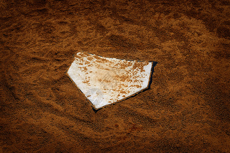 棒球本垒打的家盘棕土为美图片