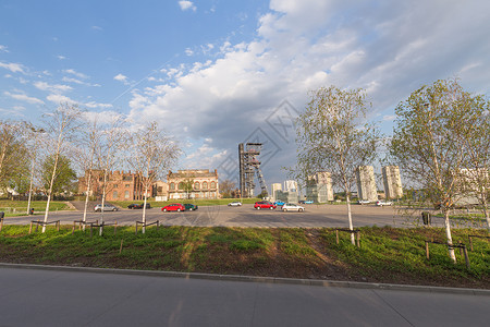 波兰的卡托维茨工业图片