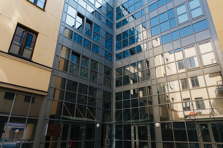 办公大楼城市风景商业中图片