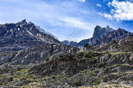 蓬蒂塔斯自然高山高清图片