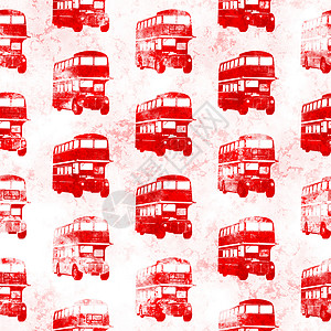 伦敦红色公交车的图片