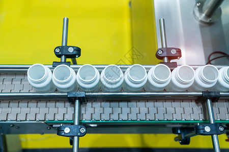 制造药房厂的制药包装生产线传送器单图片