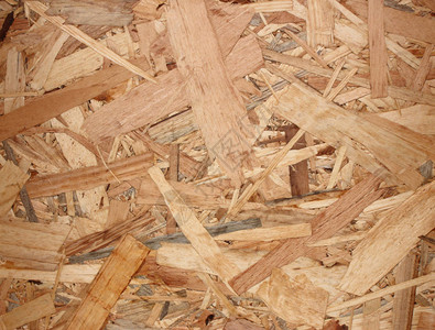 OSB材料纹理回收压缩木屑图片