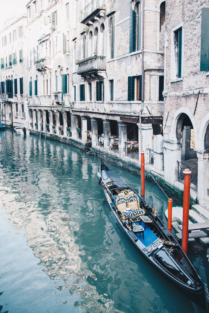 谷歌中空无的Venice小水道图片