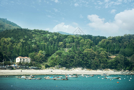 美丽的韩国岛图片