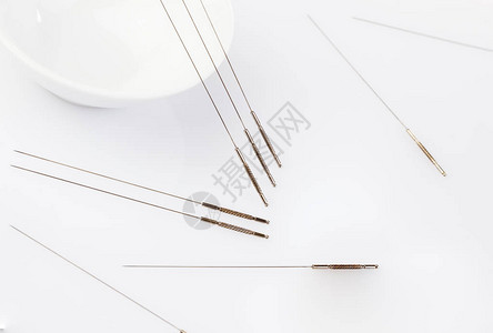 针刺头中医传统针刺的银针头图片