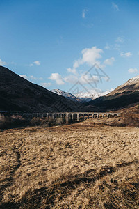 苏格兰伦芬南维劳克GlenninnanViad背景图片