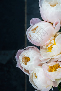 美丽的白面花束大理石图片