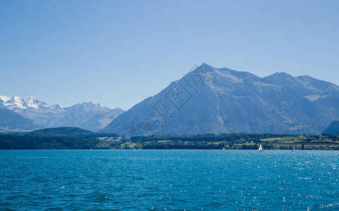 瑞士Thun湖图片