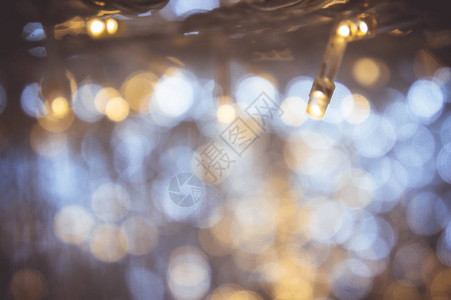 在节日中装饰灯用小型LED灯和小LED灯照明的b背景图片
