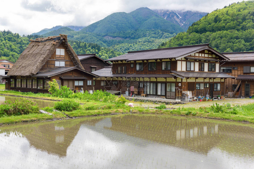 ShirakawagoShirakawa村是夏季世界遗产村白川果是一个位于日本图片