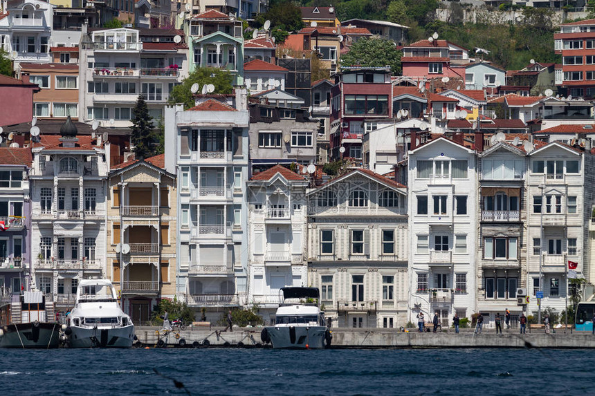 土耳其伊斯坦布尔市Bosphorus海峡图片