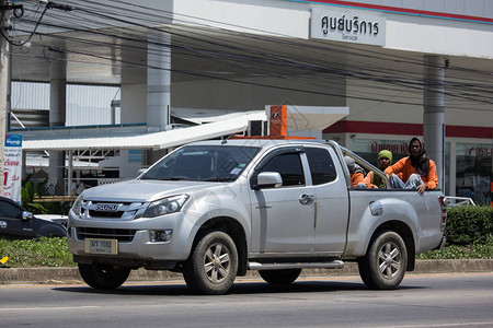 二等兵IsuzuDmaxPickup卡车高清图片