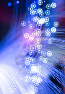 光纤网络线路电缆背景图片