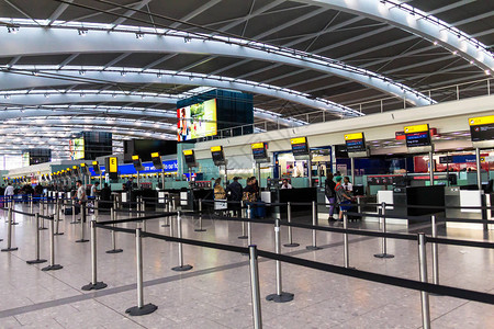 这是英国最繁忙的机场和欧洲最繁忙的客运图片