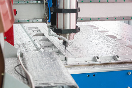 CNC机器薄膜生产工厂的工业机械关图片
