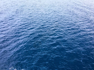蓝色的水纹理背景的蓝色水海图片