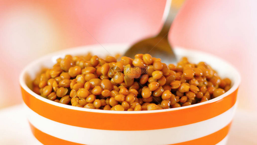 冷冻豆健康的饮食纤维和蛋白质来源图片