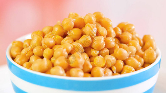 Chickpeasgarbanzo豆健康的饮食纤维图片