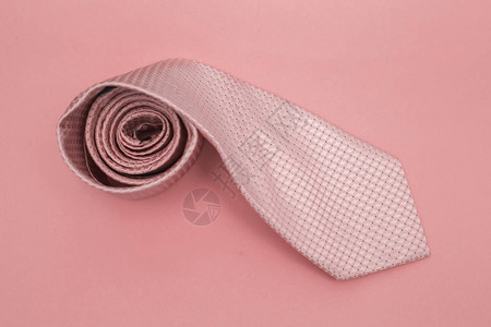 男士时尚粉色领带图片
